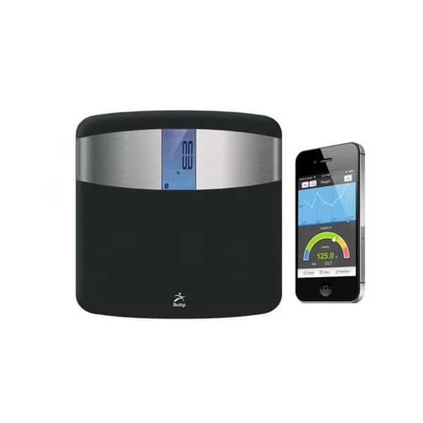 American Weigh Scales INSPIRE 397 lbs Bodigi Wireless Body Fat Scale; Black