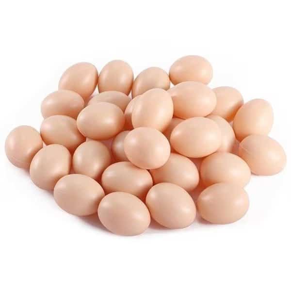 Bag of Realistic Chicken Eggs Toy Food Playset - Pack of 30, Upgrade, Mfr#: UP971831