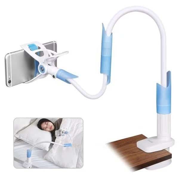 Flexible Cell Phone Holder Clip; Rotating Flexible Arm