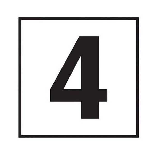 6 in. Deck Ceramic Tile - No. 4
