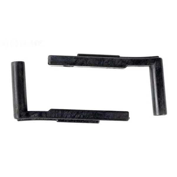 Aquastar Pool SK902 Skimmer Weir Clip; Black - Set of 2