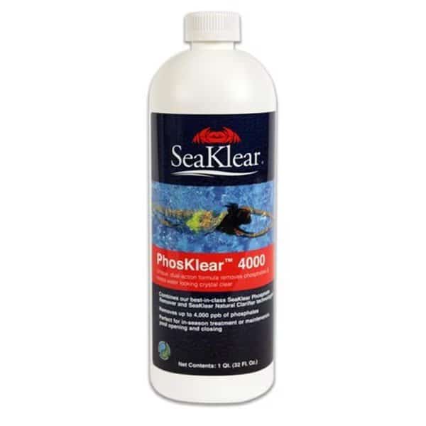1 qt. SeaKlear PhosKlear 4000 Phosphates Remover - 12 per Case