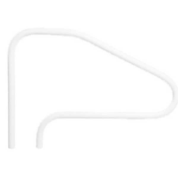 48 x 32 in. 4 Bend Return-to-Deck Handrail