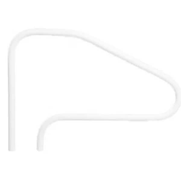 48 x 32 in. 4 Bend Return-to-Deck Handrail