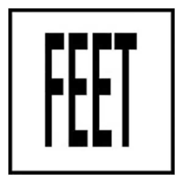 6 in. No Skid Ceramic Tile Feet Depth Marker