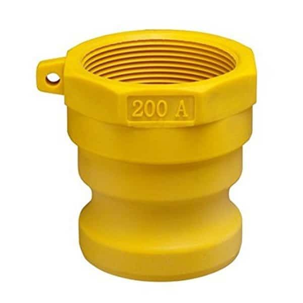 1.5 in. Quick Coupling Glass & Reinforced Nylon Male Adapter
