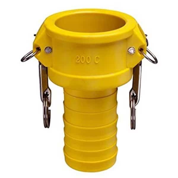 2 in. Quick Coupling Glass & Reinforced Nylon Female Coupler