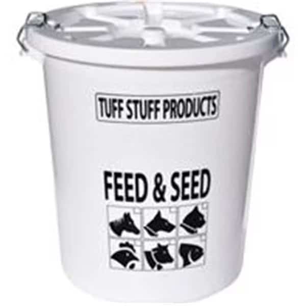 Tuff Stuff Products DBCFS-17 17 gal Feed Storage Drum with Locking Lid