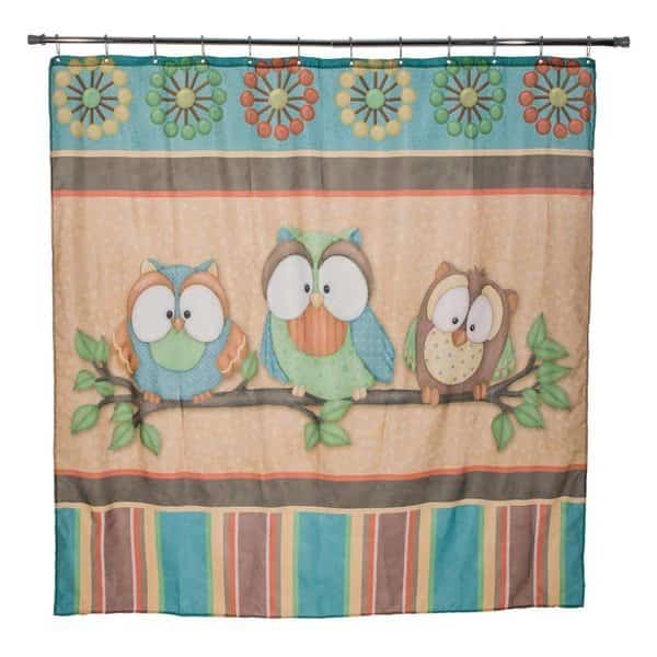 Whos Hoo Shower Curtain