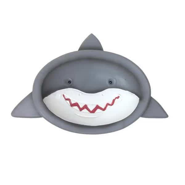 Fish N Sharks Great Soap Dish & Trinket Holder, White