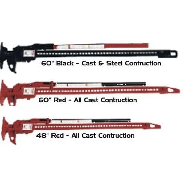 The HiLift Jack (48 inch Black) (OFF-ROAD RECOVERY)