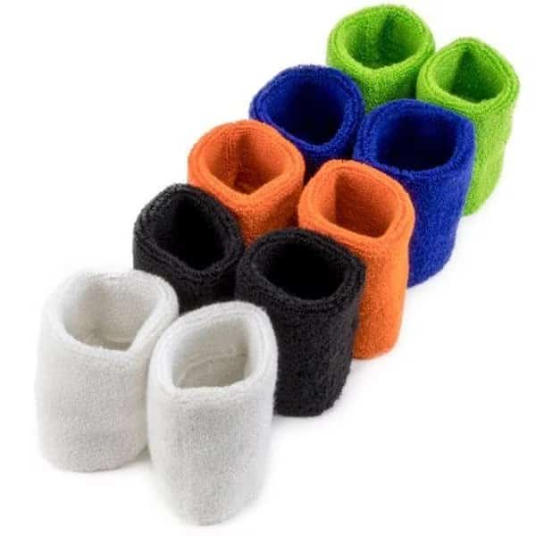 Wrist Sweatbands - Pack of 10