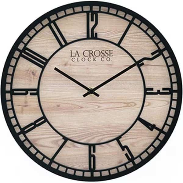 Lacrosse 404-3629 11.5 in. Barrow Wall Clock