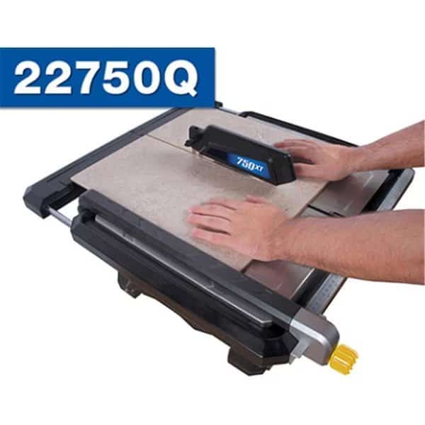 22750Q 22750 0.75 HP Wet Tile Saw with Back Extension