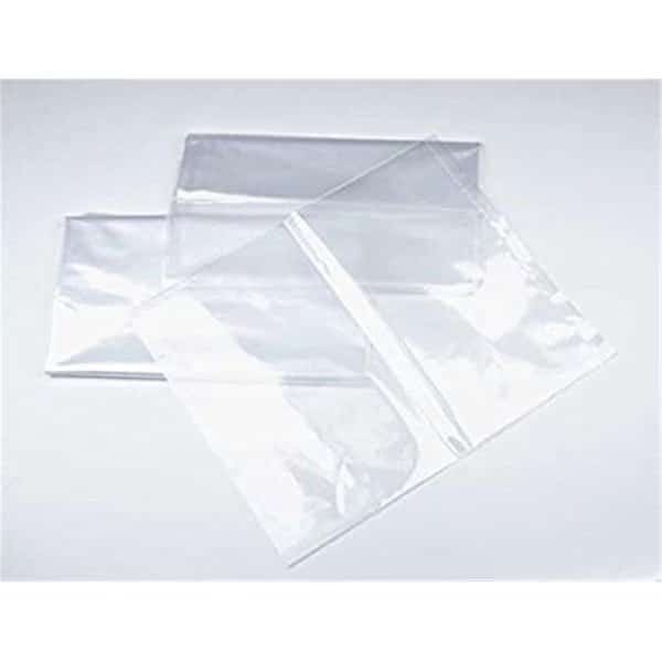 44 x 54 in. 2 Mil Flat Poly Bags; Clear