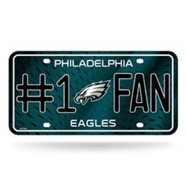 Philadelphia Eagles License Plate No 1 Fan