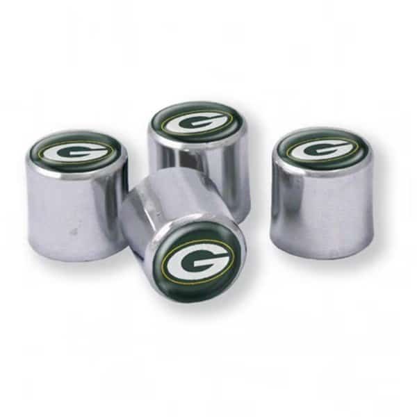 Wincraft 1493432965 Green Bay Packers Valve Stem Caps - Set of 4