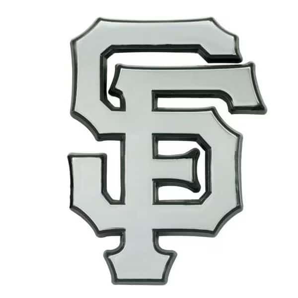 Fanmats 4228116707 San Francisco Giants Premium Metal Chrome Auto Emblem