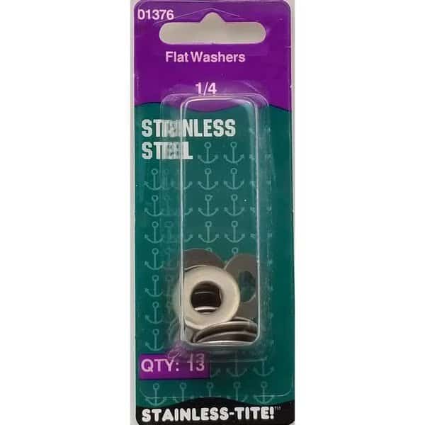 7401376 0.25 in. Stainless Steel Flat Washer