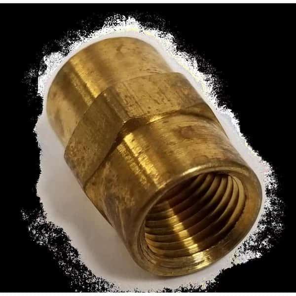 0.125 in. Female Coupling; Brass