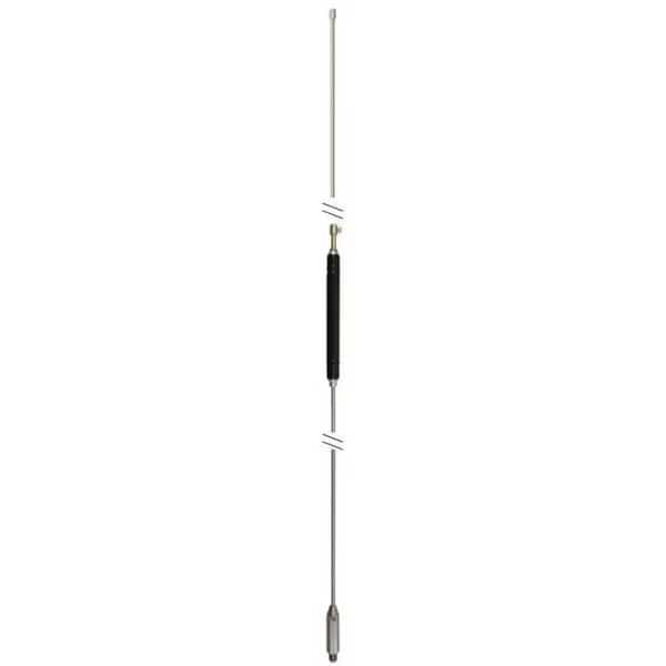 Hustler HQ27MAGNUM 55 in. Heavy Duty Center Load Stainless Steel CB Antenna