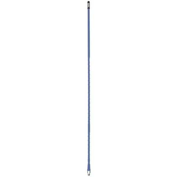 Everhardt TSM3-BL 3 ft. Superflex 3 by 4 Wave CB Antenna with Weather Trap - Blue