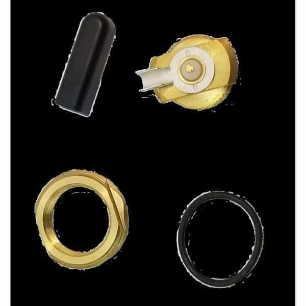 0.75 in. Antenna Mount No Cable, Brass