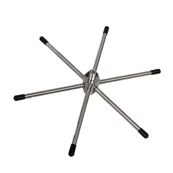 6 Element Mobile Ground Radial; White