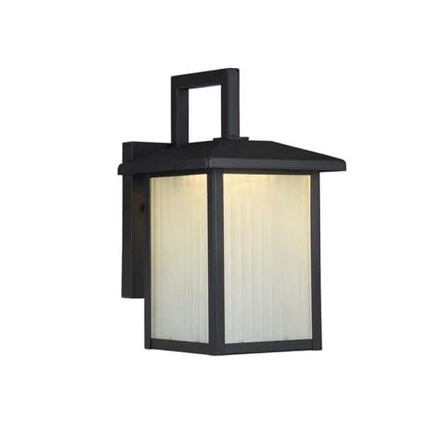 Chloe Lighting CH22L69BK11-OD1 11 in. Tall Ryston Transitional Led Textured Black Outdoor Wall Sconce