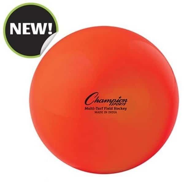 Champion Sports FHB2OR 2.75 in. Practice Field Hockey Balls; Orange