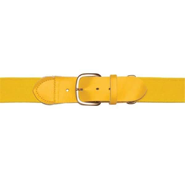 Youth Baseball & Softball Uniform Belt; Gold