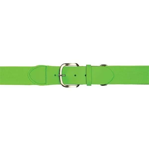 Youth Baseball & Softball Uniform Belt; Neon Green