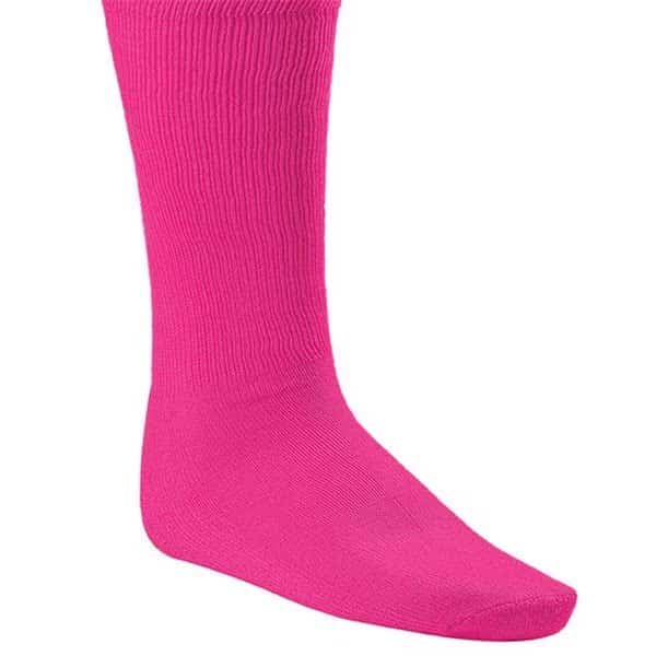 Rhino All Sport Sock, Neon Pink - Large