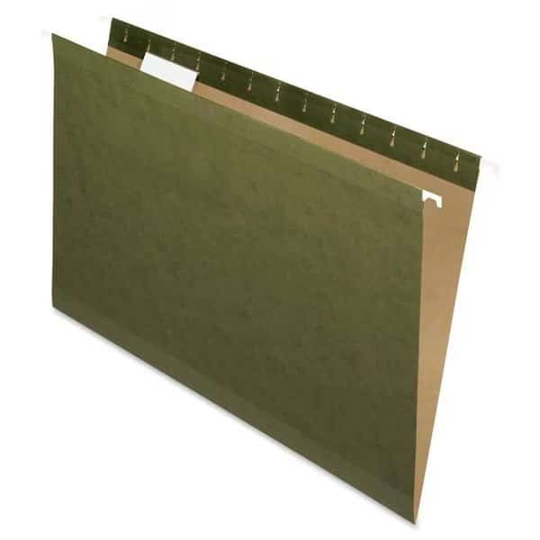 Esselte PFX4153 1-5 Standard Green; Legal size