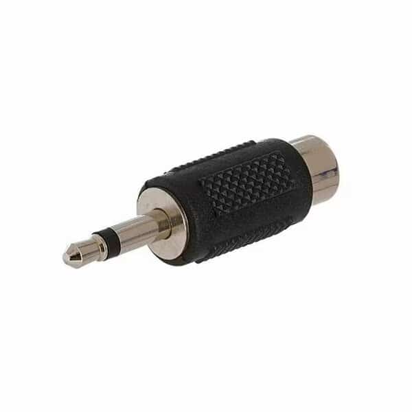 3.5 mm Mono Plug to RCA Jack Adapter