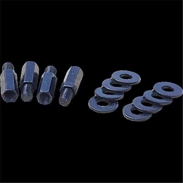 Round Standoffs, M6 Thrd Sz, 25 mm Bd L, Steel
