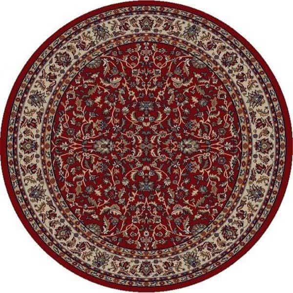9 ft. 3 in. x 12 ft. 6 in. Jewel Kashan Red
