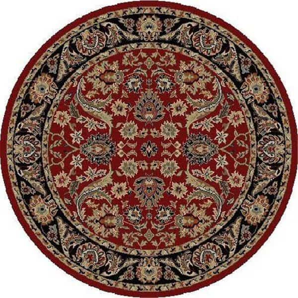 3 ft. 11 in. x 5 ft. 5 in. Ankara Sultanabad - Red