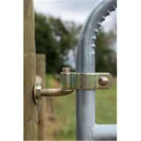 Powerfields 1382175 2 in. Gate Hinge with 0.75 x 12 in. Bolt, Powerfields, Mfr#: 1382175