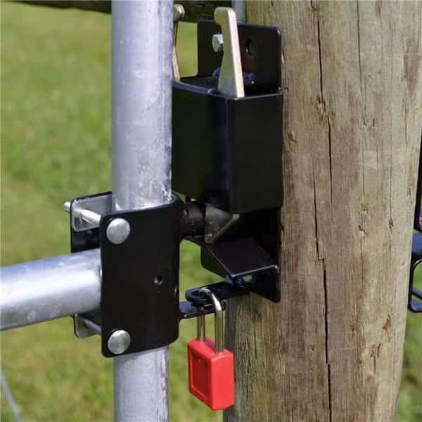 Powerfields 1382164 Two-Way Lockable Gate Latch Fits 1.62 - 2 in., Powerfields, Mfr#: 1382164