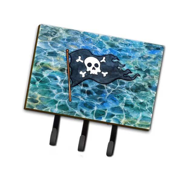 Pirate Flag Leash or Key Holder