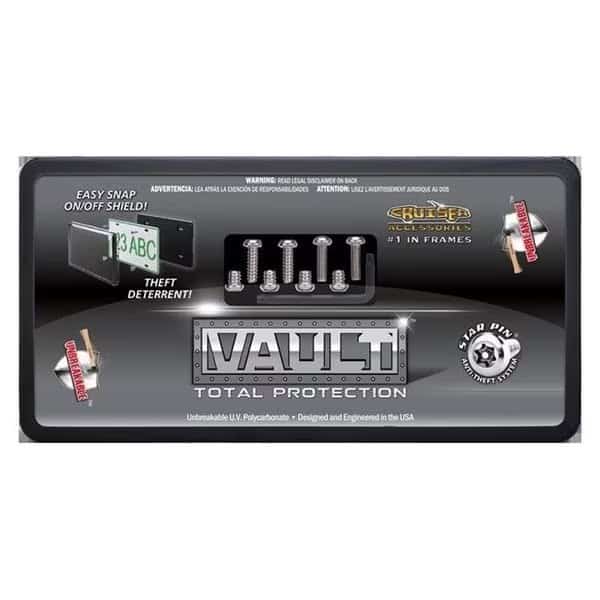 Cruiser Accessories 62736 Vault; Red - Clear
