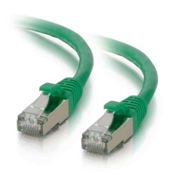 15 ft. Cat6 Snagless Shielded-STP Ethernet Network Patch Cable - Green
