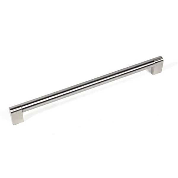 13.375 in. Stainless Steel with Brushed Nickel Kitchen Cabinet Handle