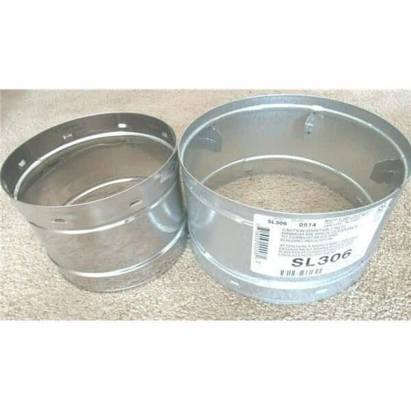 Majestic SL306 6 in. Vent Chimney Pipe Section