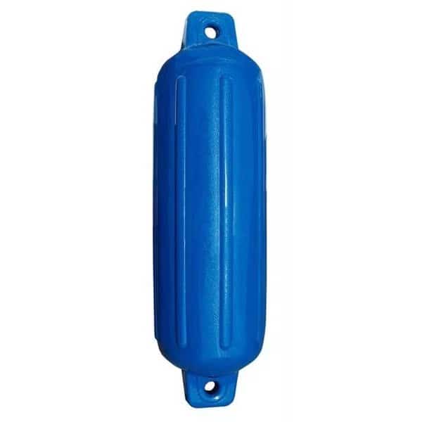 Taylor Made 252004 5.5 x 20 in. Storm Gard Inflatable Vinyl Fender; Mid Atlantic Blue