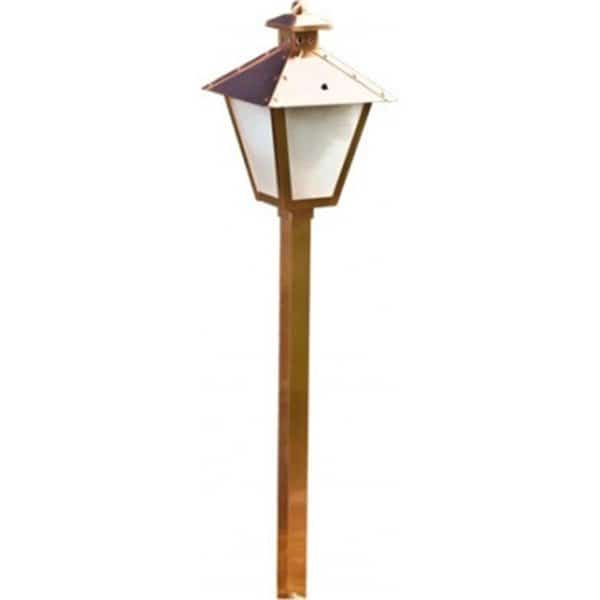 12V JC Post Lantern Path Light, 20W - Copper