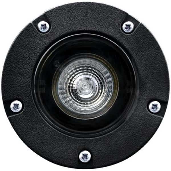 Dabmar Lighting LV342-B 35W 12V Polybutylene Terephthalate Adjustable In-Ground Well Light; Black