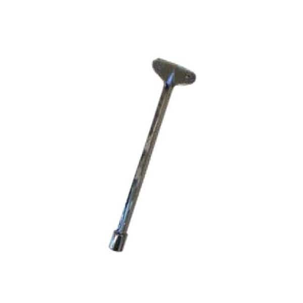Dagan VK8-14-CH 0.25 in. Gas Valve Key; Chrome