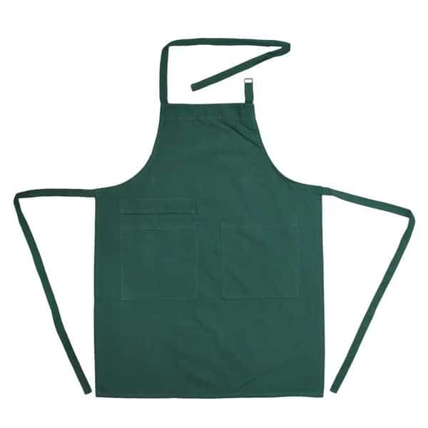 Solid Adult Apron Green